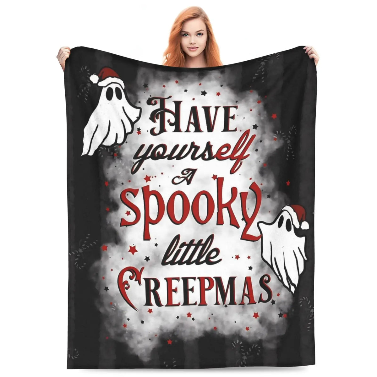 Halloween-M Blanket All Season Sofa Bedroom Chairs Dorm Couch Camping Soft Warm Cozy Bed Fleece Throw Gift for Men Women Boy Girl - View 7