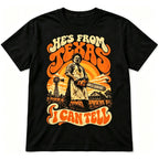 Texas Movie Graphic T-Shirt - Halloween Regular Fit Tee, Spooky Season Fan Top - View 13