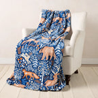 Kringle Express Oversized 60x80 Holiday Printed Throw - View 7