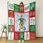 National Lampoon's Christmas Vacation Premium Fleece Mink Sherpa Blanket - Griswold Family, Clark Griswold Themed, Wrinkle Resistant, Super Soft Home Room Decor, Thanksgiving Gift for Child, Sizes 30x40in,40x50in,50x60in,60x80in (Baby Option) - View 6