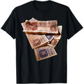 100% Premium Cotton T-Shirt Food Stamp Funny Gangster Food Stamps Retro 80's 90's Squad T-Shirt