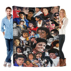 Michael Jackson Music Legend Fleece Throw Blanket - Fleece Fabric, Wrinkle-Resistant, Flannel Weave, Iconic Collage, HD Print, Durable, Breathable, Lightweight, Multi-Size (60in Option), All Seasons, for Adults’ Bed & Couch, Home & Travel - View 1