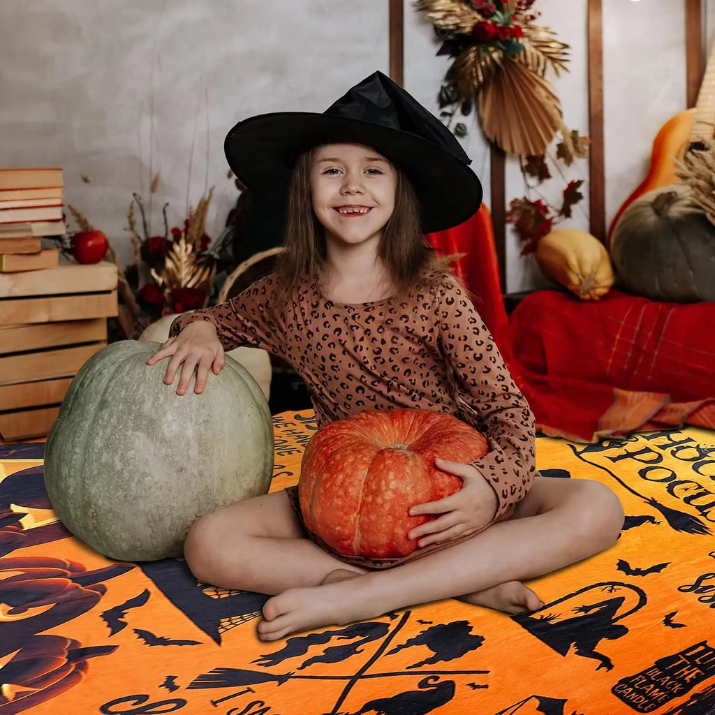 SPXUBZ Movie Witch Blanket Halloween Throw Blankets for Women Witch Flannel Fleece Blankets for Couch Sofa Bed Bedroom Chair Decor Halloween Decorations Blanket Young Adults Men Women Boy Girl Gift - View 3