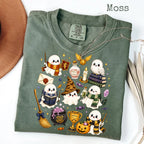 Comfort Colors Wizard Ghost Shirt, Magical Halloween Graphic Tee, Fantasy Ghost T-Shirt, Spooky Wizard World Inspired Gift - View 17