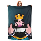 Clash Royale Game Super Soft Blanket Kids Plush Throw Blanket Street Trend Couch Bed Flannel Bedspread Sofa Bed Cover Christmas gift Dream Weave Home - View 26