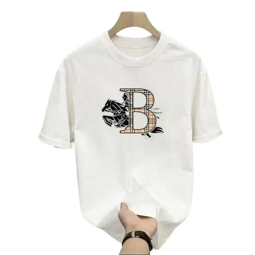 2026 Summer Warhorse Printing T-Shirt for Men and Women