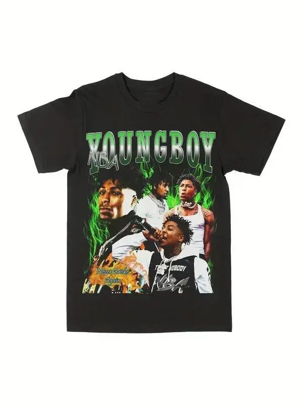 Youth & Adult 90s NBAYoungboy MASA Tour 2025 T-Shirt