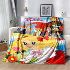 2025 New Style Candy Candy Girl Cartoon Anime Soft Plush Blanket,Flannel Throw Blanket Polyester Blanket for Living Room Bedroom Sofa Kid Gift - View 12