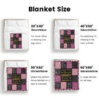 [Summer Sale Deals] Christian Bible Verse Blanket for Women Men, Inspirational Religious Gift for Him Her, 100% Polyester Flannel Blanket, One-Sided Print - View 3