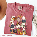 Comfort Colors Wizard Ghost Shirt, Magical Halloween Graphic Tee, Fantasy Ghost T-Shirt, Spooky Wizard World Inspired Gift - View 5
