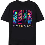 Lirae Horror Movie Halloween Shirt Cotton Tee Black