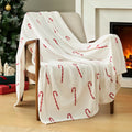 CGK | Holiday Plush Blanket - Ultra-Soft Festive Throw, Cozy Lightweight Christmas Bedding & Couch Blanket with Holiday Prints - View 1
