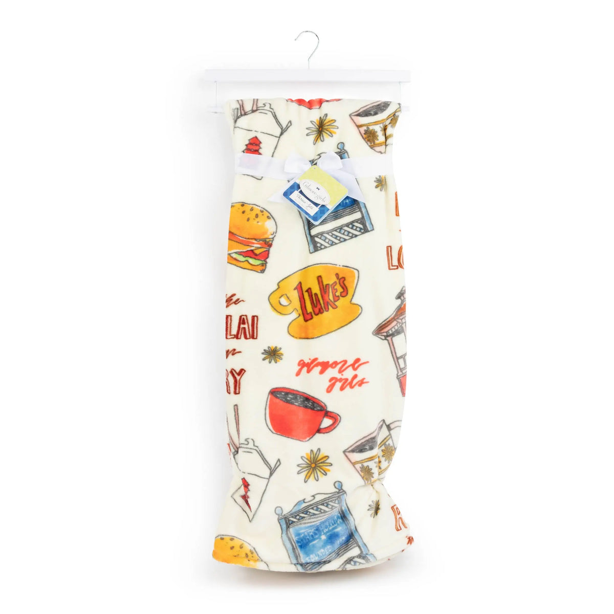 Jay Franco Official Warner Bros Gilmore Girls Super Plush Large Throw Blanket - 60x70 in, 60x90 in, Soft Fabric, Bedroom Bedding, Room Decor, Home Movie Night Cozy Setup, Stars Hollow Gift for Fans - View 2