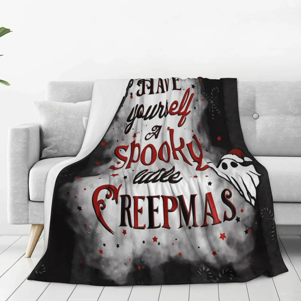 Halloween-M Blanket All Season Sofa Bedroom Chairs Dorm Couch Camping Soft Warm Cozy Bed Fleece Throw Gift for Men Women Boy Girl - View 2