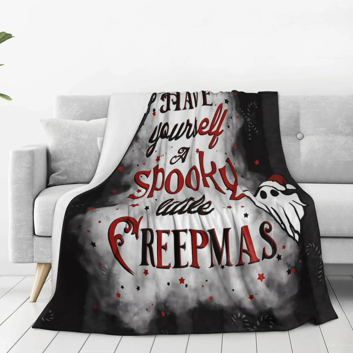 Halloween-M Blanket All Season Sofa Bedroom Chairs Dorm Couch Camping Soft Warm Cozy Bed Fleece Throw Gift for Men Women Boy Girl - View 2