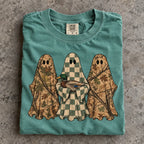 Hunting Season Ghosts Comfort Colors Camo Mallard Tee