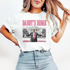 's Home T-Shirt Funny Unisex Graphic Cotton Crew Tee