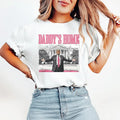 Daddy's Home Tshirt, President Trumpp Shirt, Trump Daddy's Home, Funny Shirt, Unisex T-Shirt Top Womenswear Streetwear Casual Summer - View 1