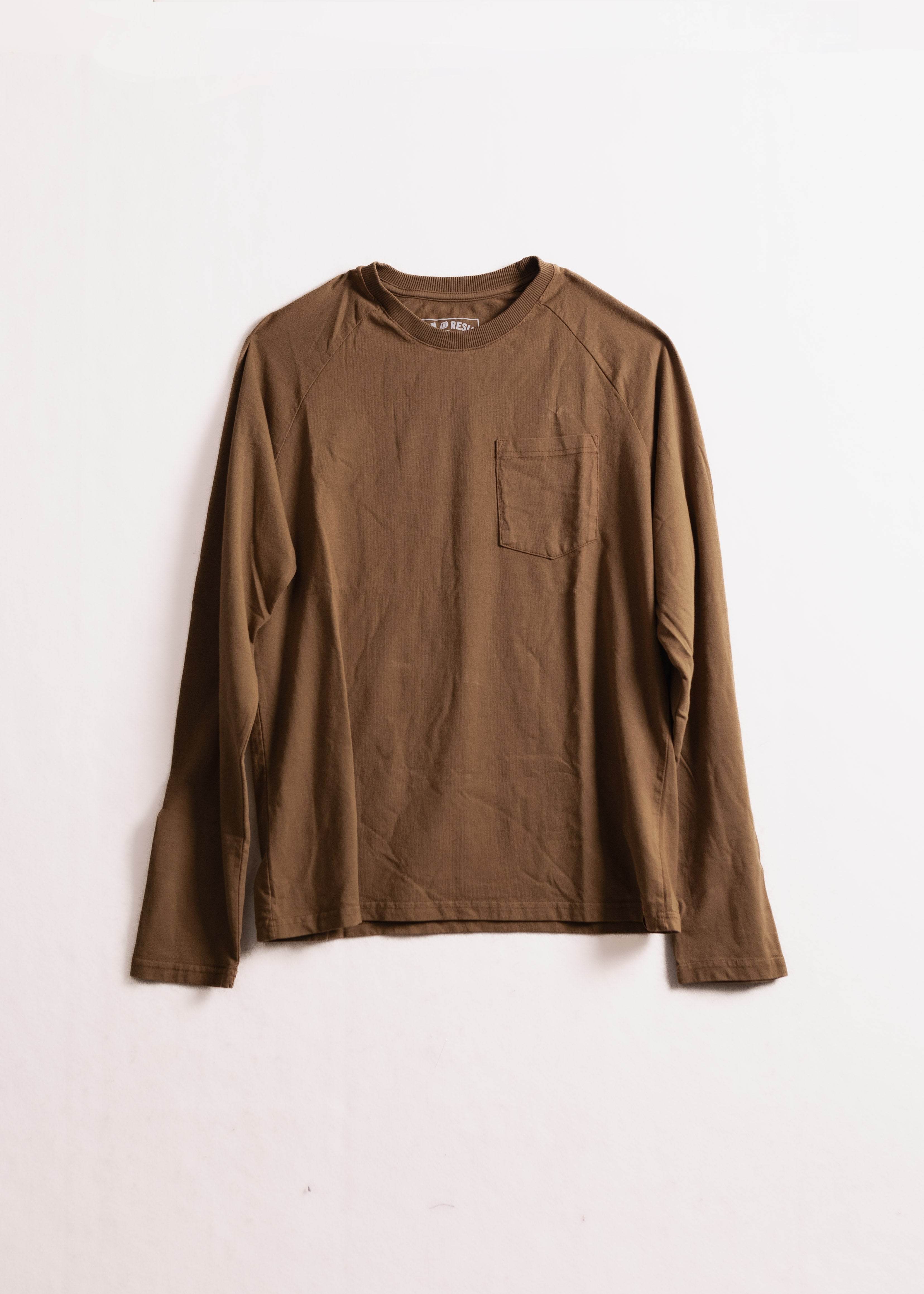 Faded Pocket Raglan