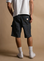 Dennis Striped Denim Short