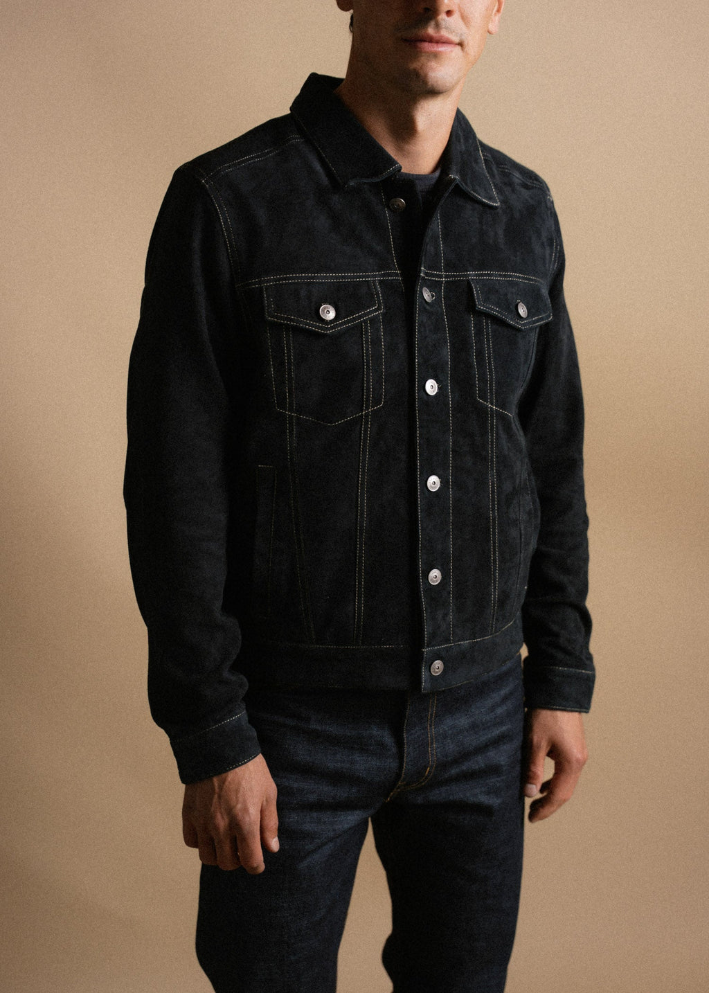 Highwayman Goat Suede Jacket