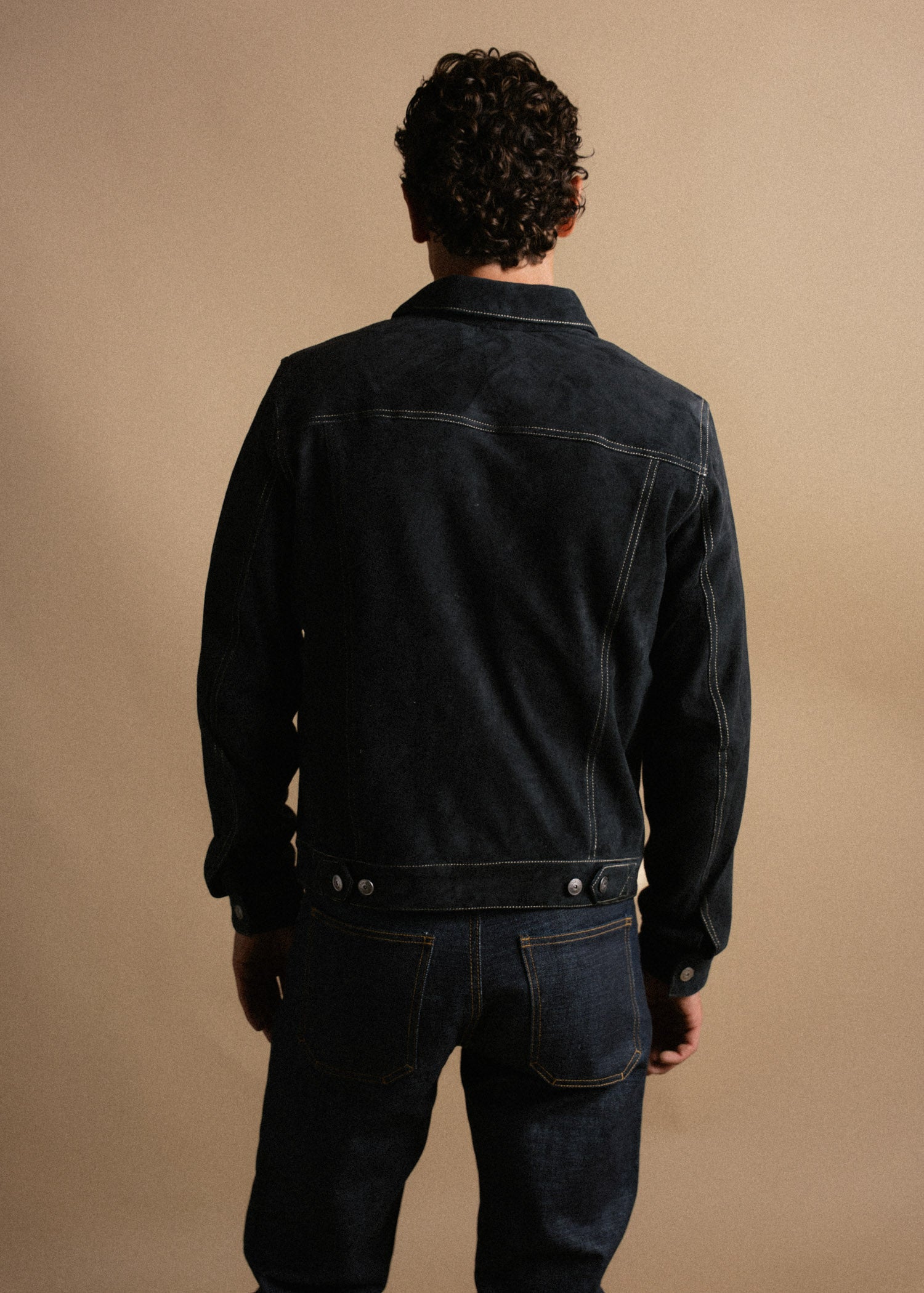 Highwayman Goat Suede Jacket