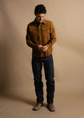 Goat Suede Roughneck Over Shirt