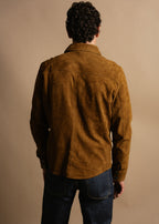Goat Suede Roughneck Over Shirt