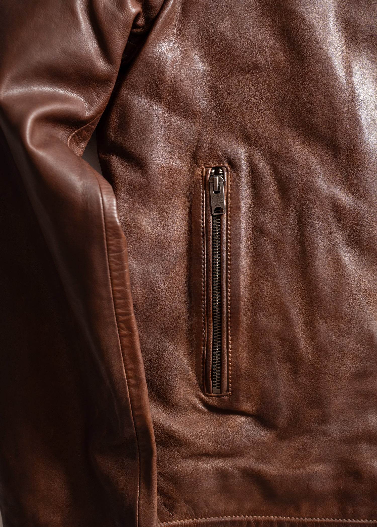 Gambler Cow Leather Jacket