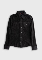 Goat Suede Roughneck Over Shirt