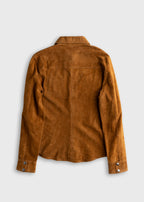 Goat Suede Roughneck Over Shirt