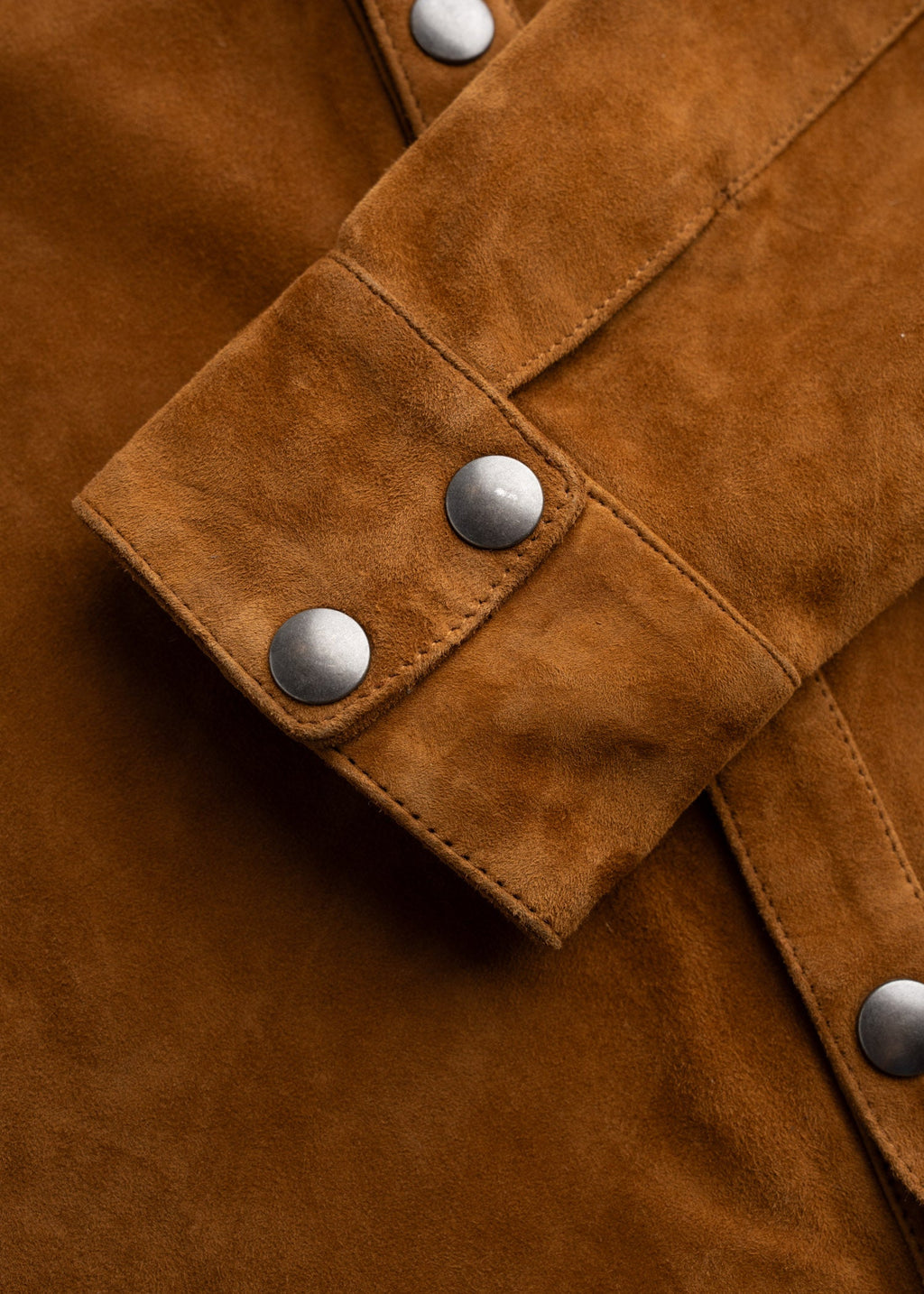 Goat Suede Roughneck Over Shirt