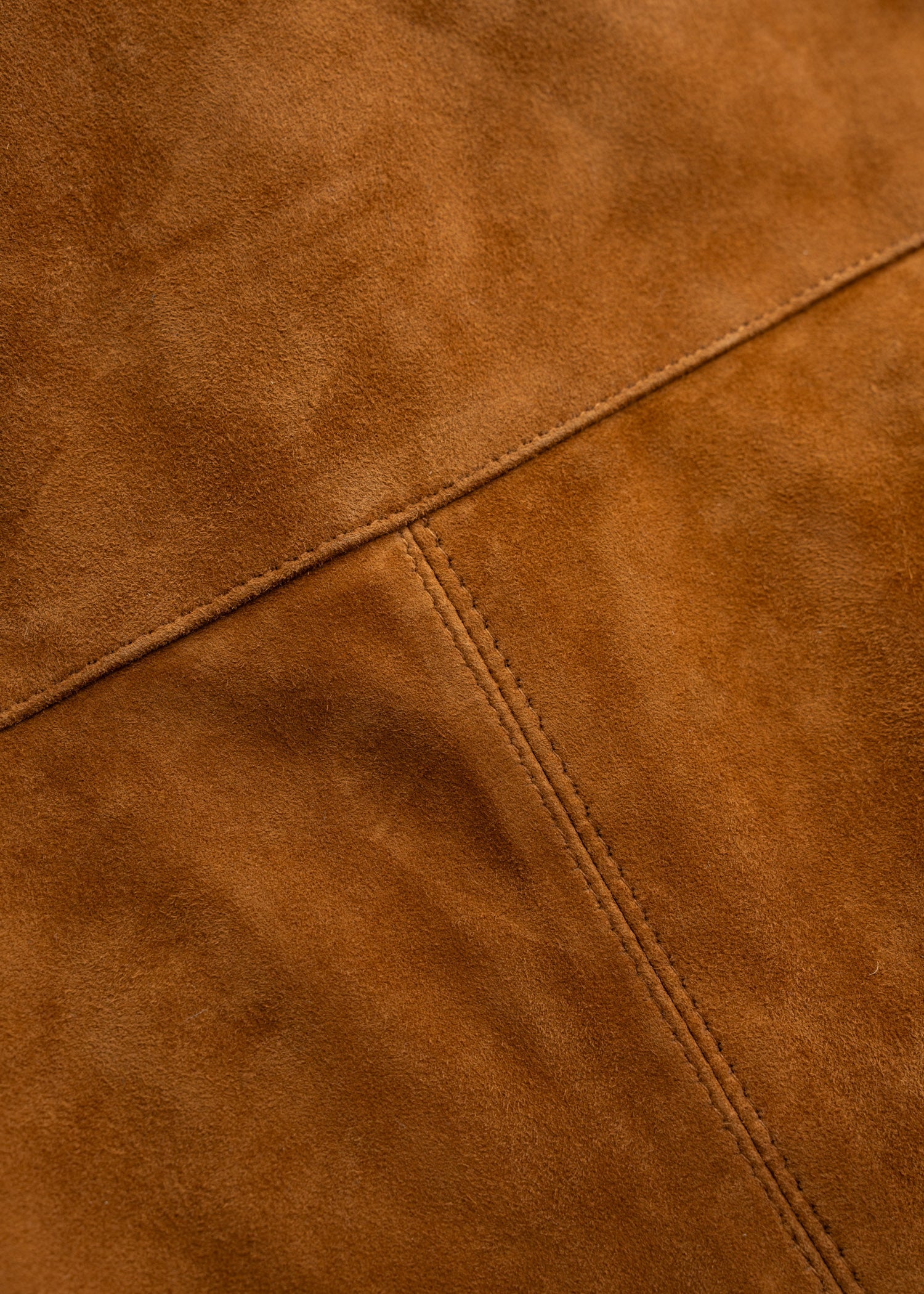 Goat Suede Roughneck Over Shirt