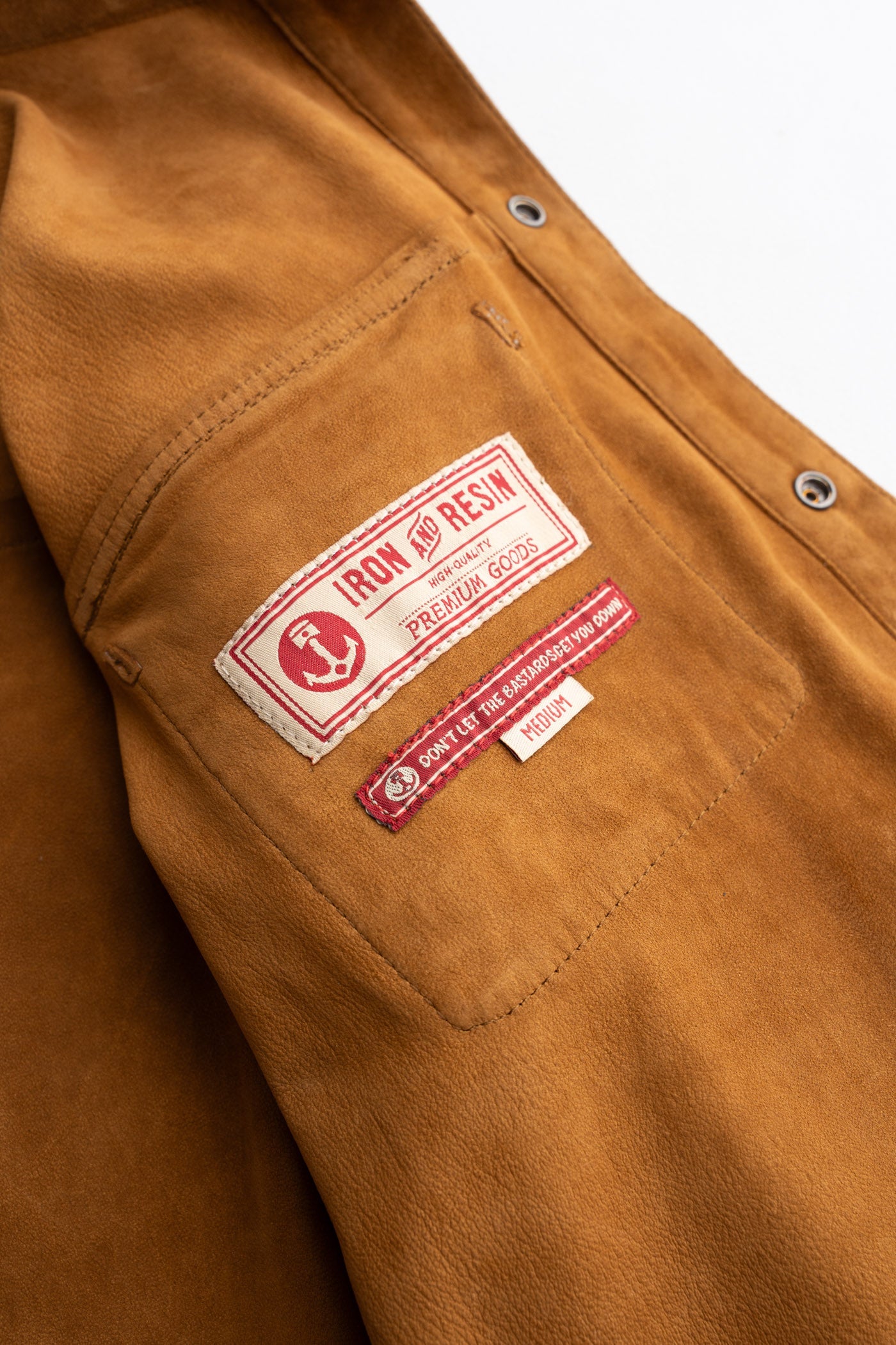 Goat Suede Roughneck Over Shirt