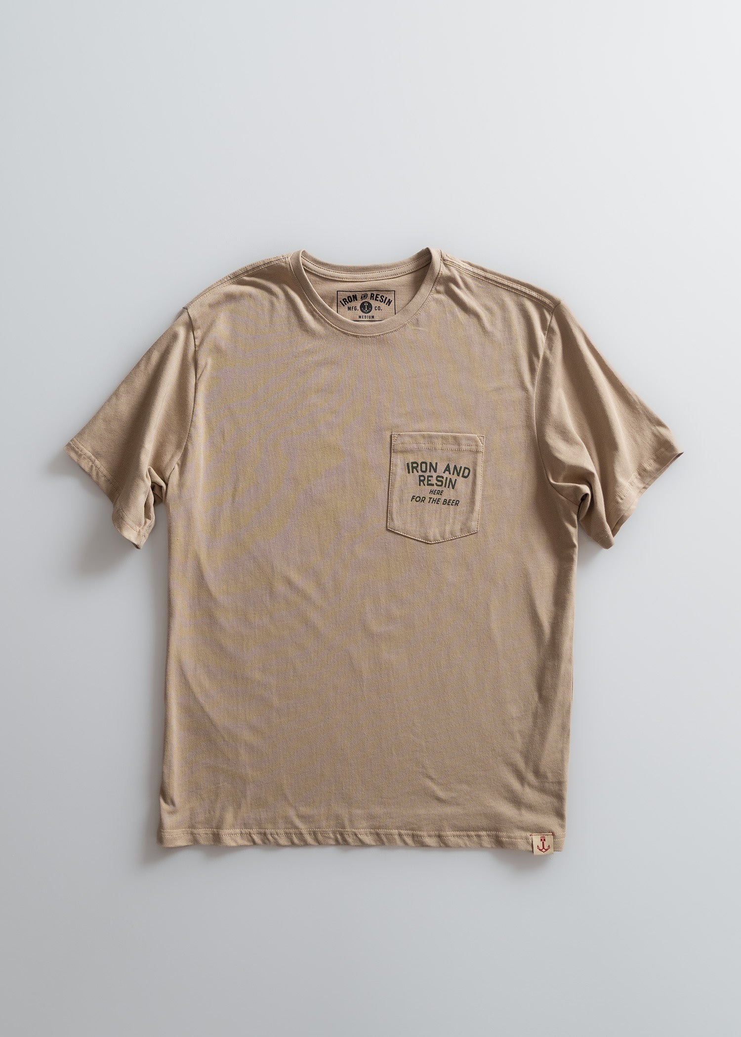 Here For The Beer Pocket Tee
