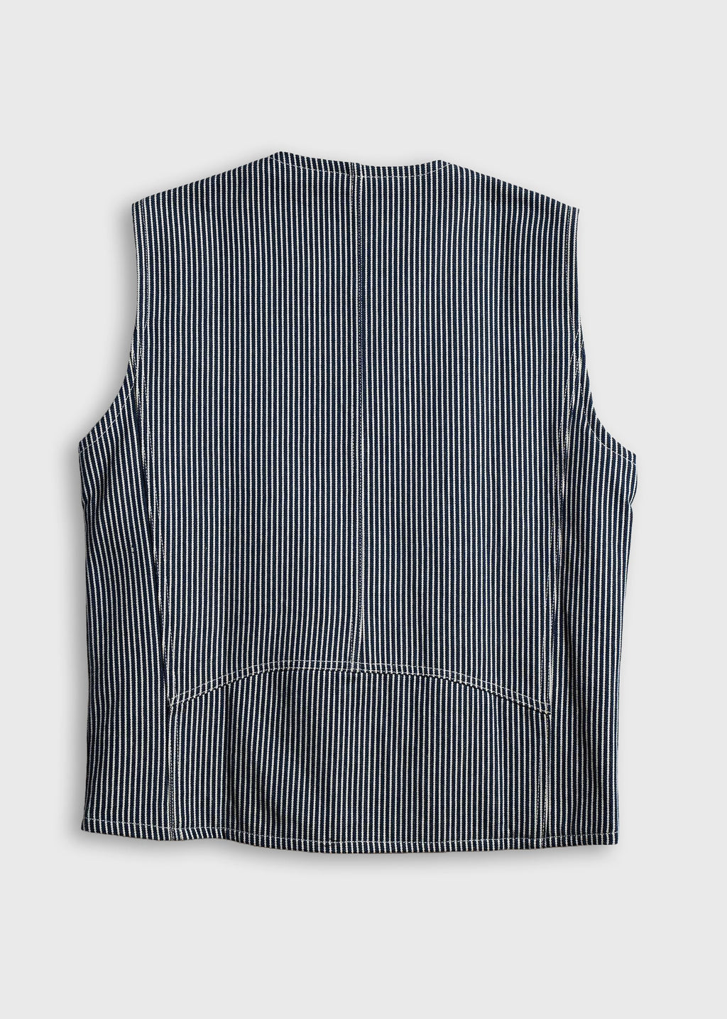 Highland Vest - Hickory Stripe