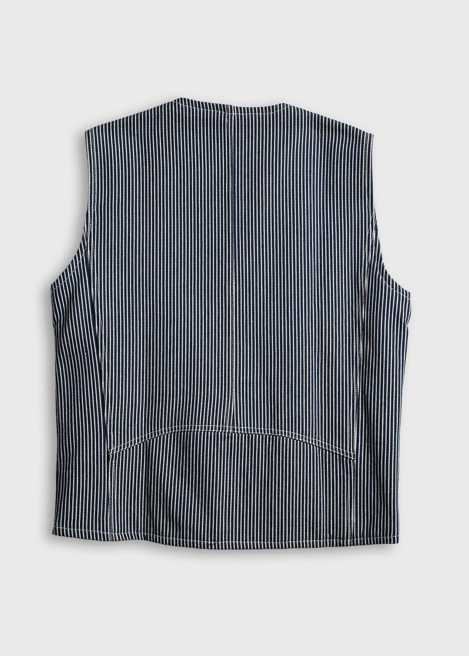Highland Vest - Hickory Stripe