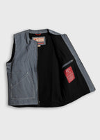 Highland Vest - Hickory Stripe