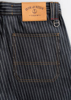 Trapper Striped Denim Pant
