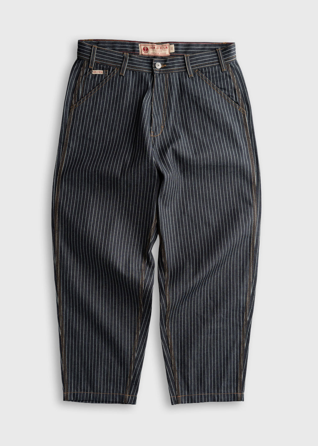 Trapper Striped Denim Pant