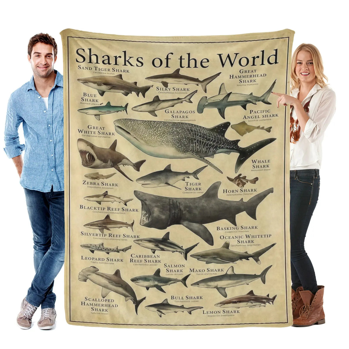 Romantic ocean style whale shark pattern warm blanket children adult nap blanket soft and comfortable suitable for all seasons - View 21