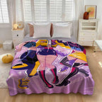 Kpop Fantasy Idol Theme Blanket，Soft Warm Fleece Throw for Sofa Couch Bed, Cozy Lightweight Blanket for Home, Office, Camping, Room Decoration - View 1