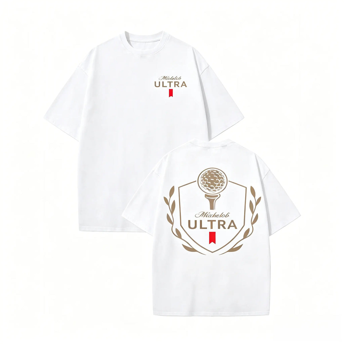 Michelob Ultra Golf Vintage Distressed T-Shirt for Women