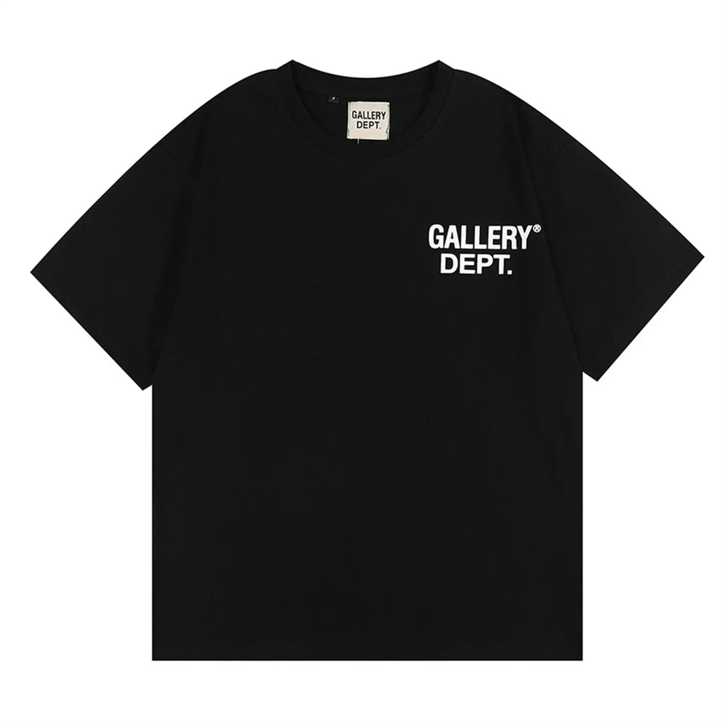 GALLERY DEPT Classic Letter Skull T-Shirt for Men & Women