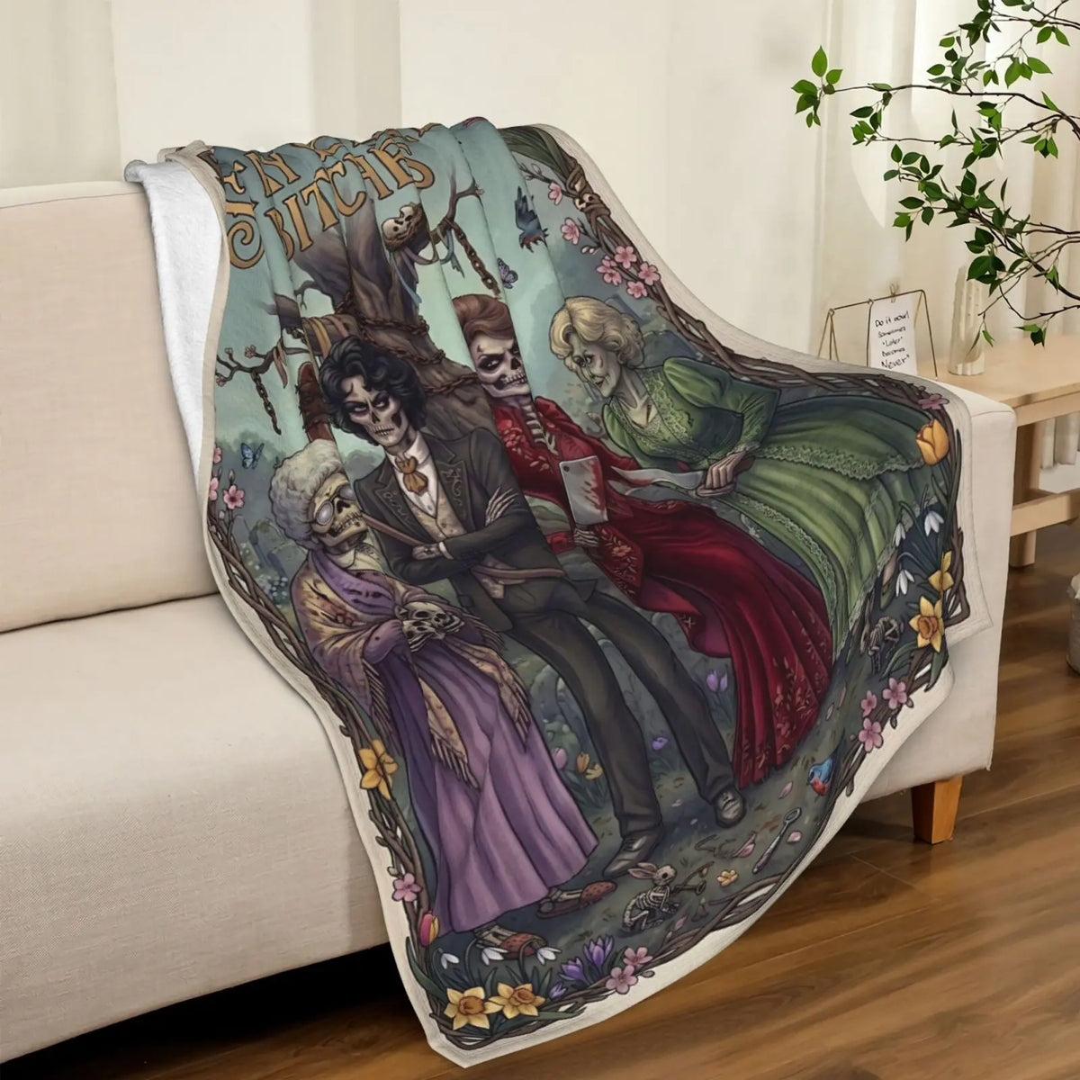Halloween-M Blanket All Season Sofa Bedroom Chairs Dorm Couch Camping Soft Warm Cozy Bed Fleece Throw Gift for Men Women Boy Girl - View 17