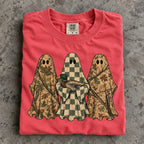 Hunting Season Ghosts Comfort Shirt: Camo Mallard Duck Halloween Tshirt - View 17