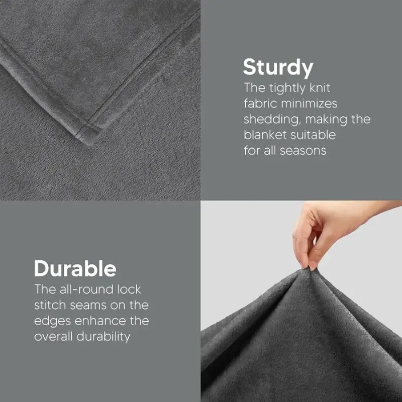 Taco Bell Themed Ultra-Soft Heavyweight Flannel Blanket, Queen Size, Multi-Use Throw for Sofa, Bed & Travel, Quality Home Decoration & Holiday Gift Idea summerwins - View 8