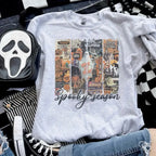 Spooky Season Collage Sweatshirt - Ash Grey - Spooky Sweatshirt - View 3