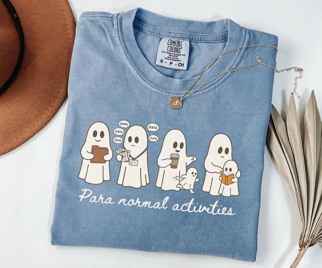 Paraprofessional Halloween Shirt Para Normal Activities Tee