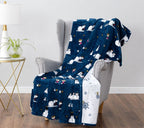 Berkshire Holiday Peanuts Twin Print Throw in Gift Box - View 1